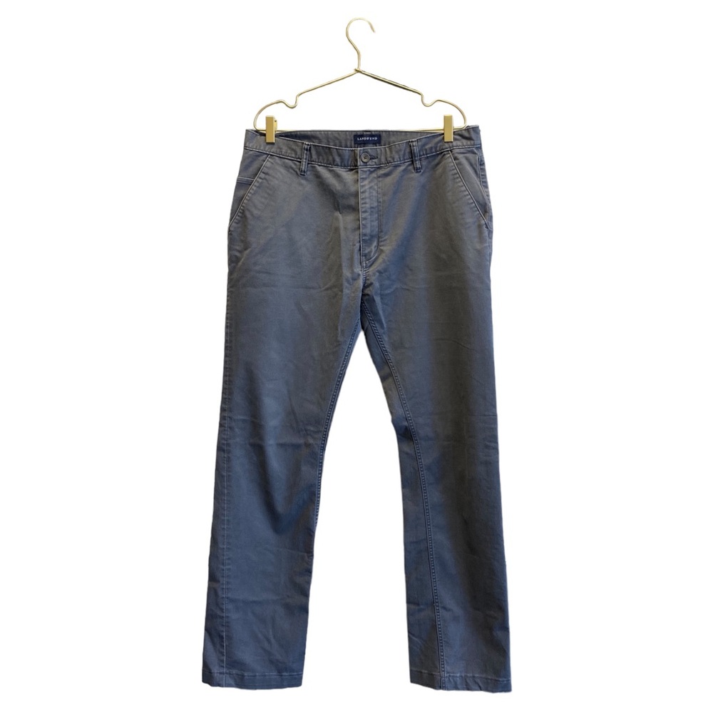 Lands' End Mens Chino Pants Straight Fit‎ Casual Everyday Trousers 36 0004